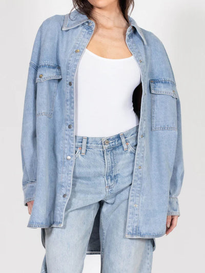 Shania Denim Jacket - Light Blue Denim