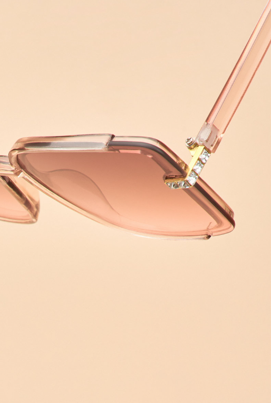 Luxe Sutton Sunglasses - Rose
