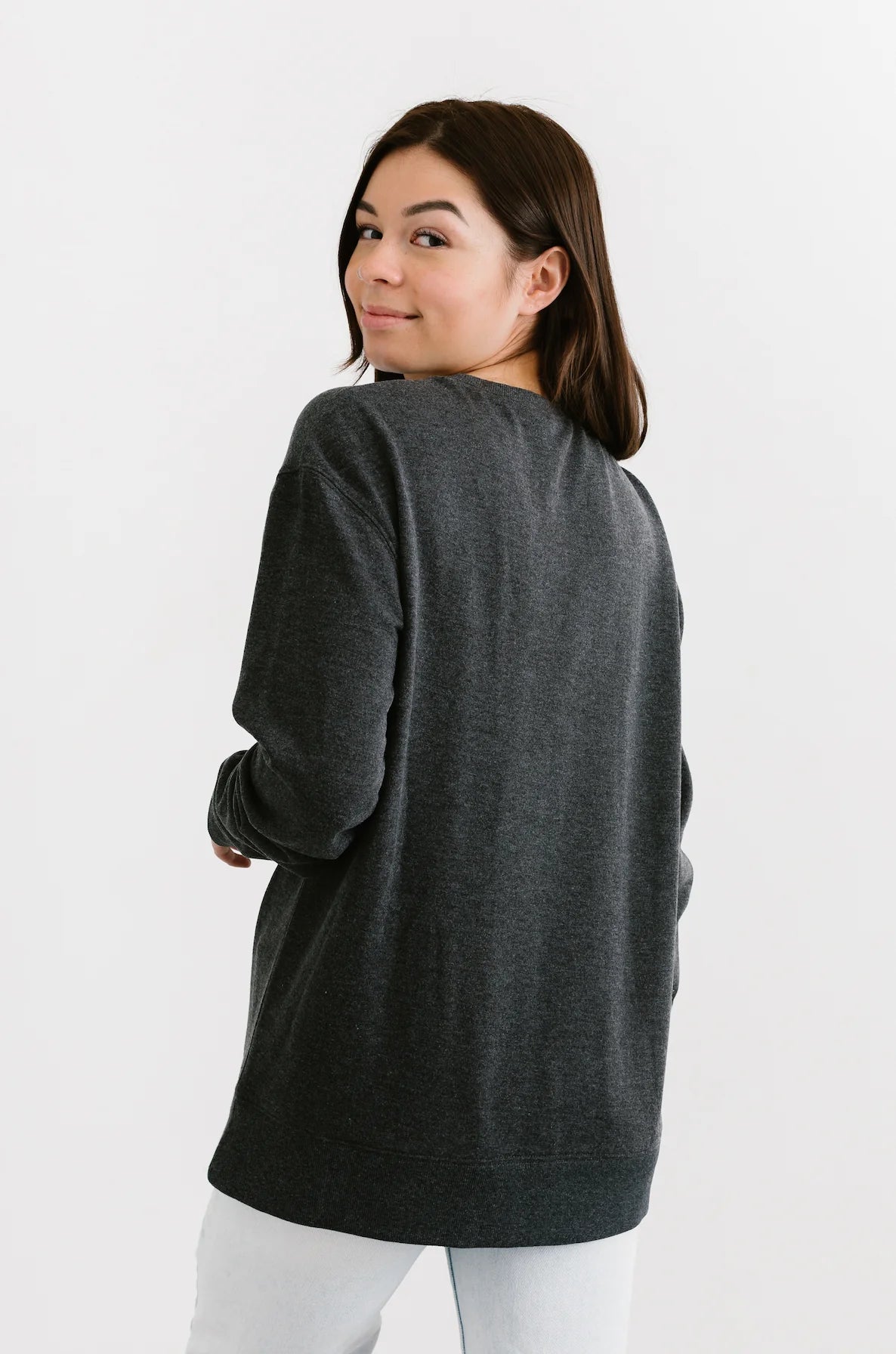 Sweet Sunday Sweater - Charcoal