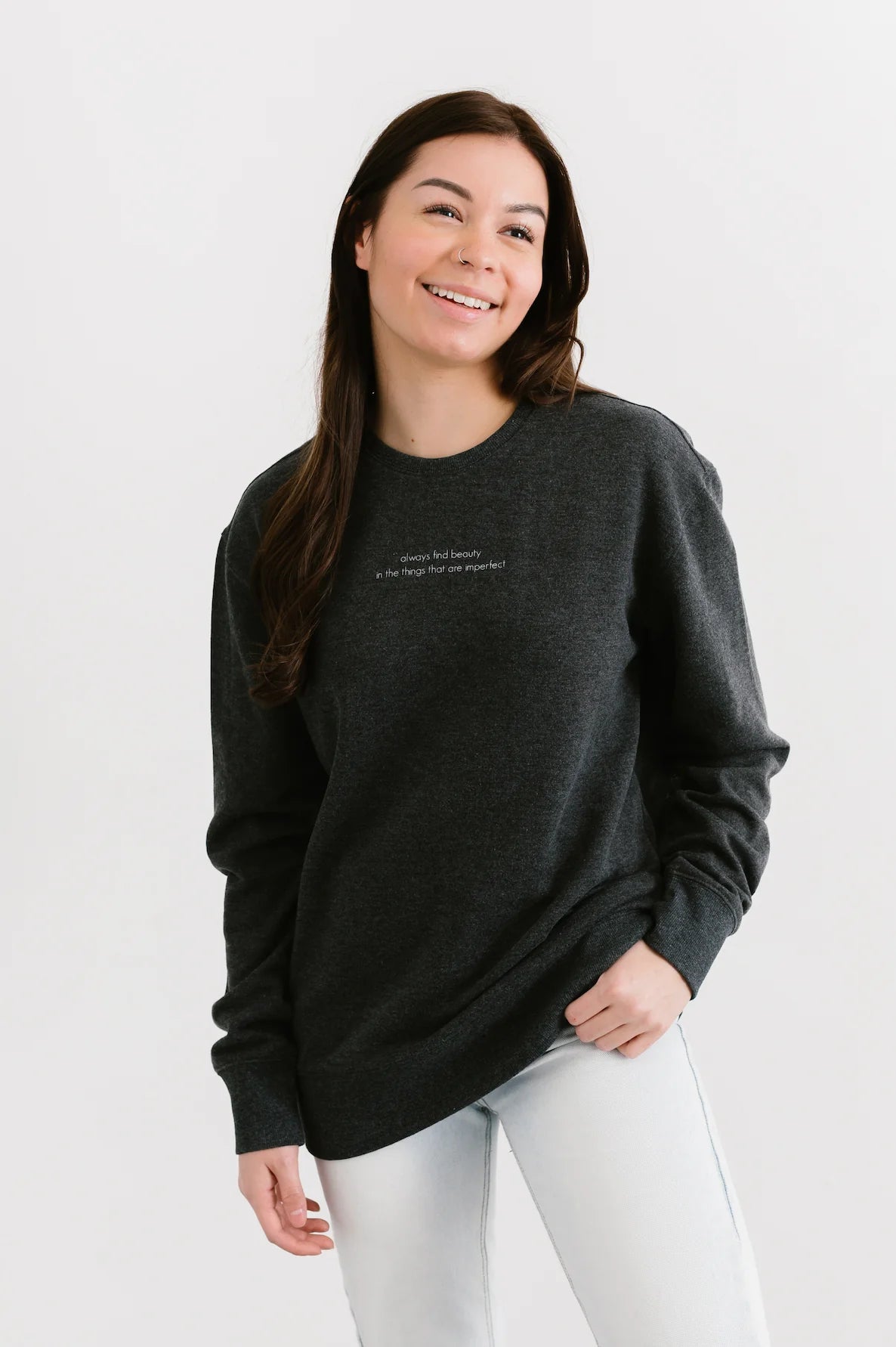 Sweet Sunday Sweater - Charcoal