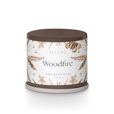 Vanity Tin Candle - Woodfire