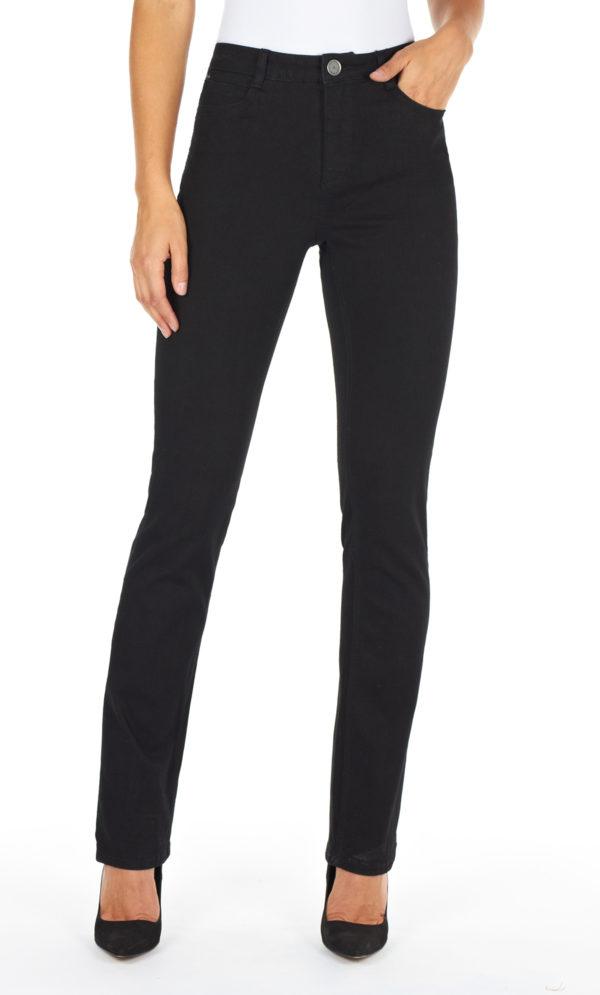 French Dressing Jeans black Olivia Straight Leg jeans - Ulla-La Boutique