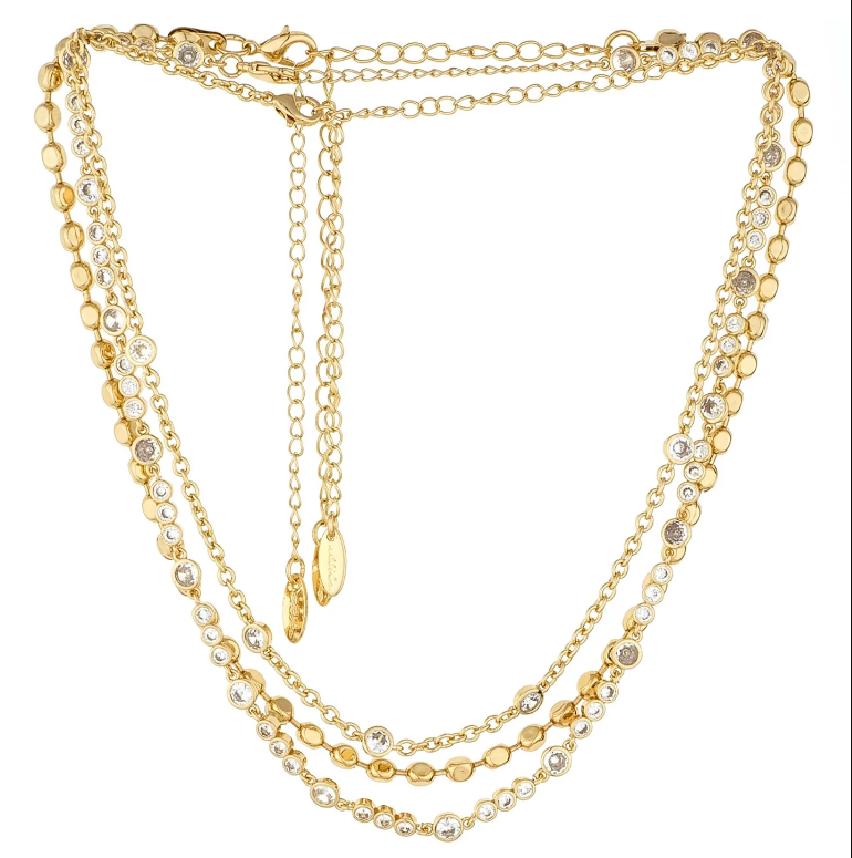 Main Character 18K Gold Plated layered necklace