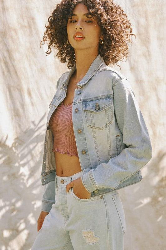 Jean Jacket - Light Blue – Ulla-La Boutique