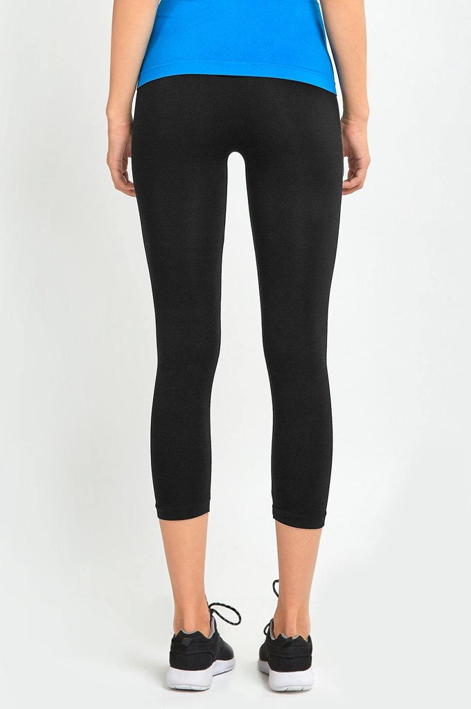 Black Capri Leggings (free size) – Ulla-La Boutique