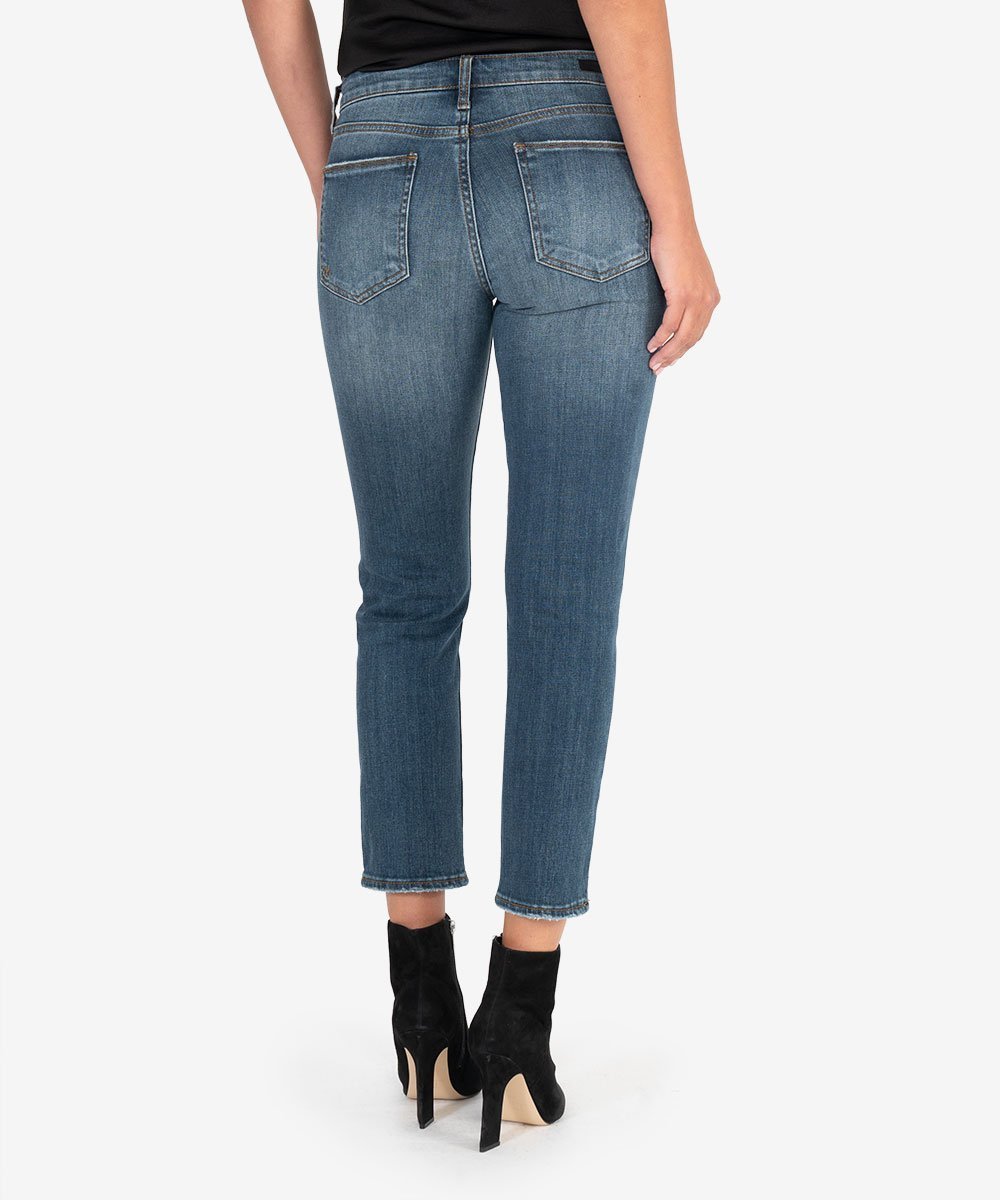 Kut From The Kloth Reese High Rise Straight Jeans - Ulla-La Boutique
