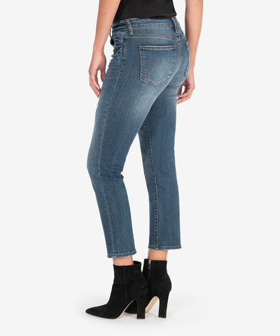 Kut From The Kloth Reese High Rise Straight Jeans - Ulla-La Boutique