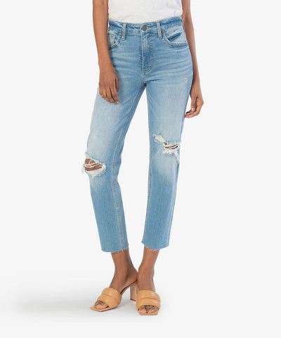 Kut from the Kloth Rachael High Rise Mom Jean // Upright Wash