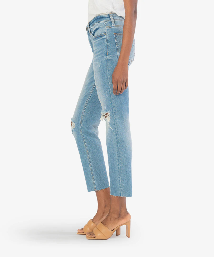 Kut from the Kloth Rachael High Rise Mom Jean // Upright Wash
