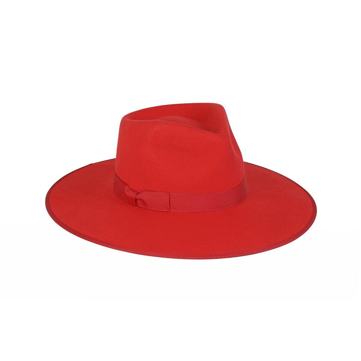 Lack of Color Sierra Hat // Ruby Red - Ulla-La Boutique