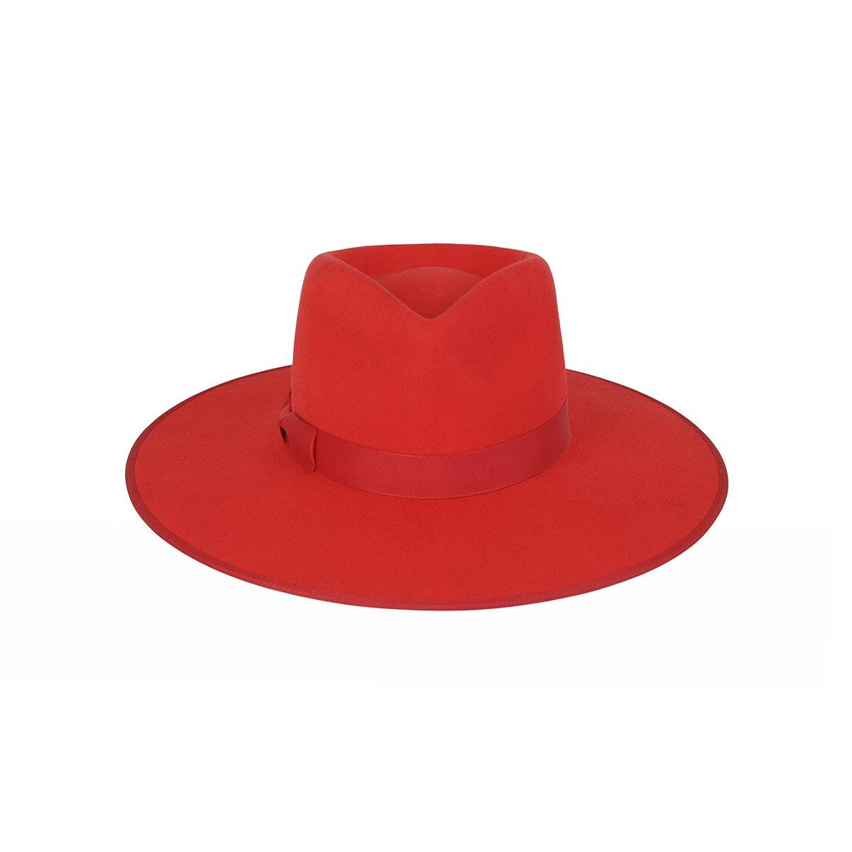 Sierra Hat // Ruby Red – Ulla-La Boutique