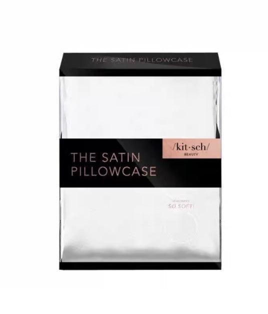 Kitsch Satin Pillowcase // Ivory - Ulla-La Boutique