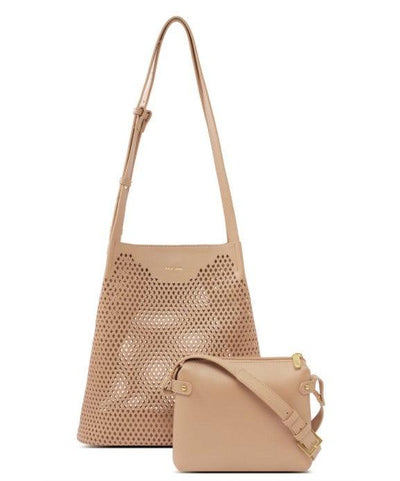 Pixie Mood Diamond Shoulder Bag // Sand - Ulla-La Boutique