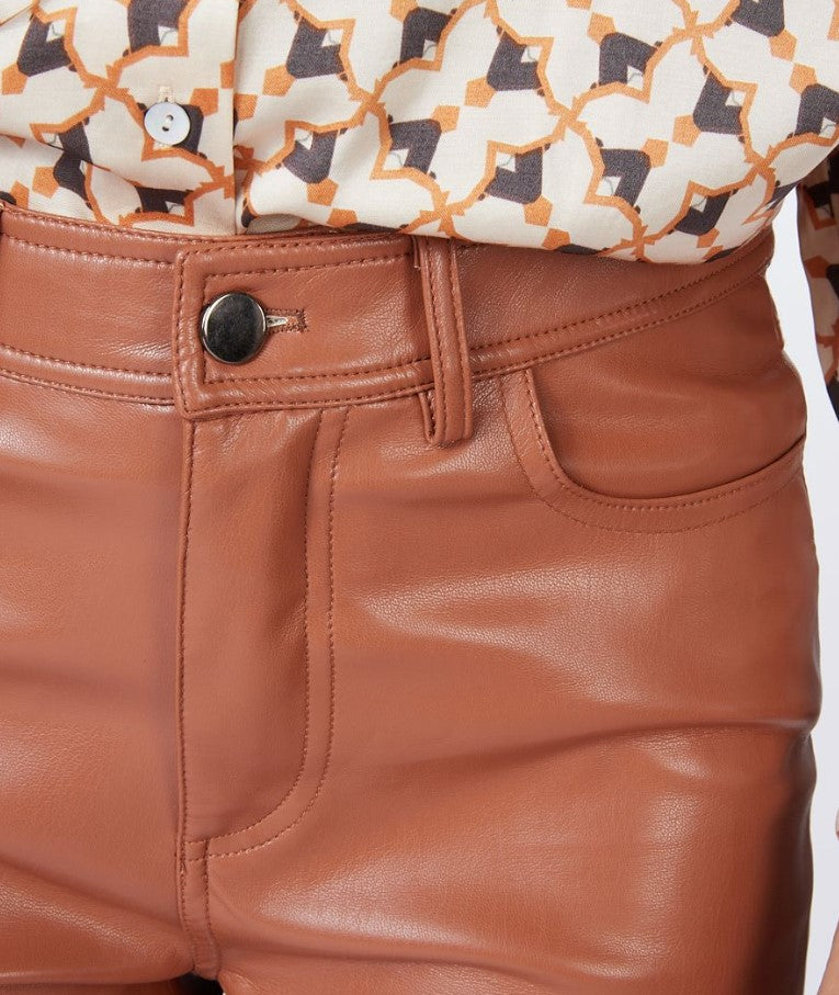 Chino Faux Pants // Copper Brown