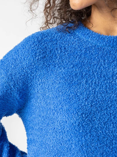 Plush Volume Sleeve Sweater // Galactic