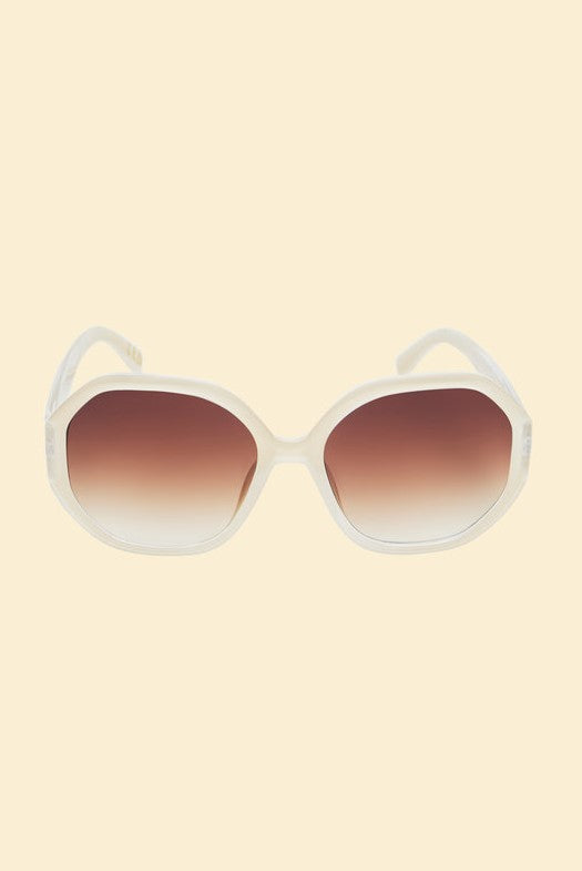 Loretta Cream Sunglasses