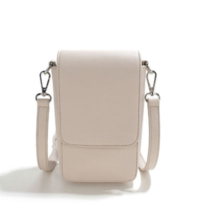 Louve Amber Tech Crossbody with Wallet // Stone