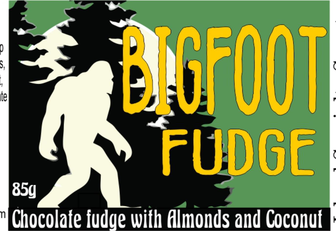 Bigfoot Fudge in a Jar with a Spoon - Ulla-La Boutique