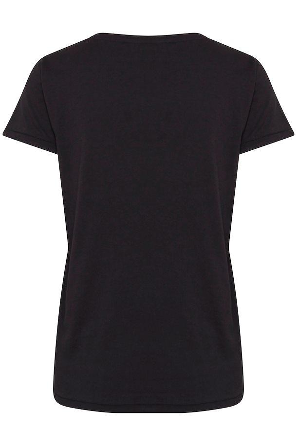 Ichi black t-shirt - Ulla-La Boutique
