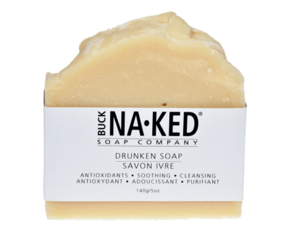 Buck Naked Drunken Soap