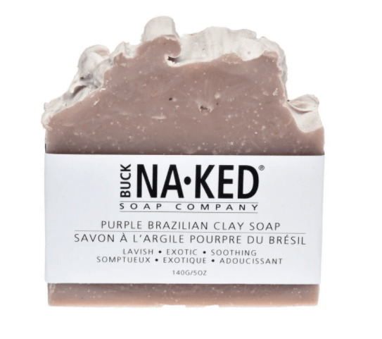 Buck Naked Purple Brazilian Clay Soap