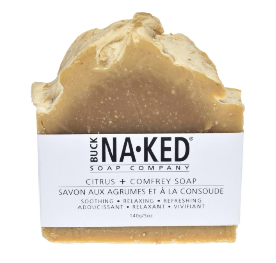 Buck Naked Citrus + Comfrey Soap