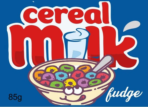 Cereal Milk Fudge