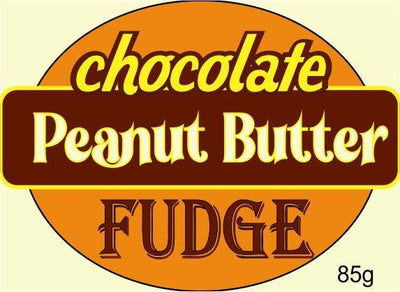 Chocolate Peanut Butter Fudge in a Jar with a Spoon - Ulla-La Boutique