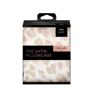Kitsch Satin Pillowcase King - Leopard - Ulla-La Boutique