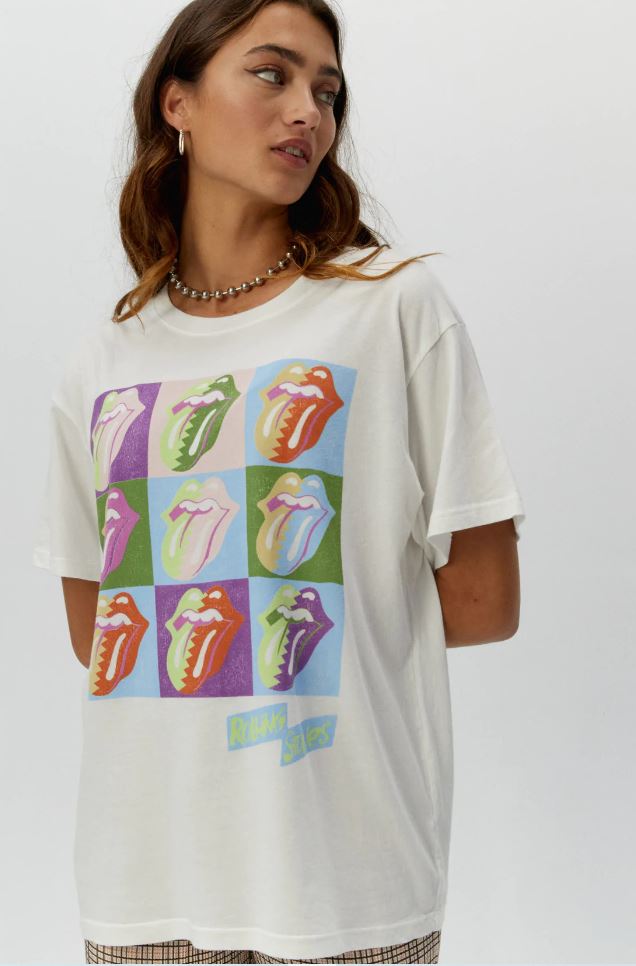 Officially Licensed Rolling Stone 9 Licks Boyfriend Tee