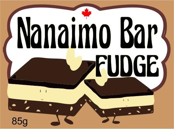 Nanaimo Bar Fudge in a Jar with a Spoon - Ulla-La Boutique