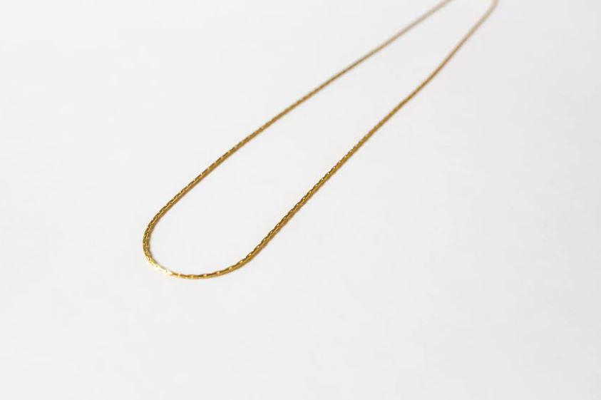 Elizabeth Lyn Zia Snake Chain // gold