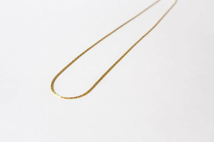 Elizabeth Lyn Zia Snake Chain // gold