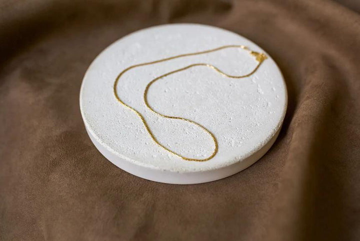 Elizabeth Lyn Zia Snake Chain // gold