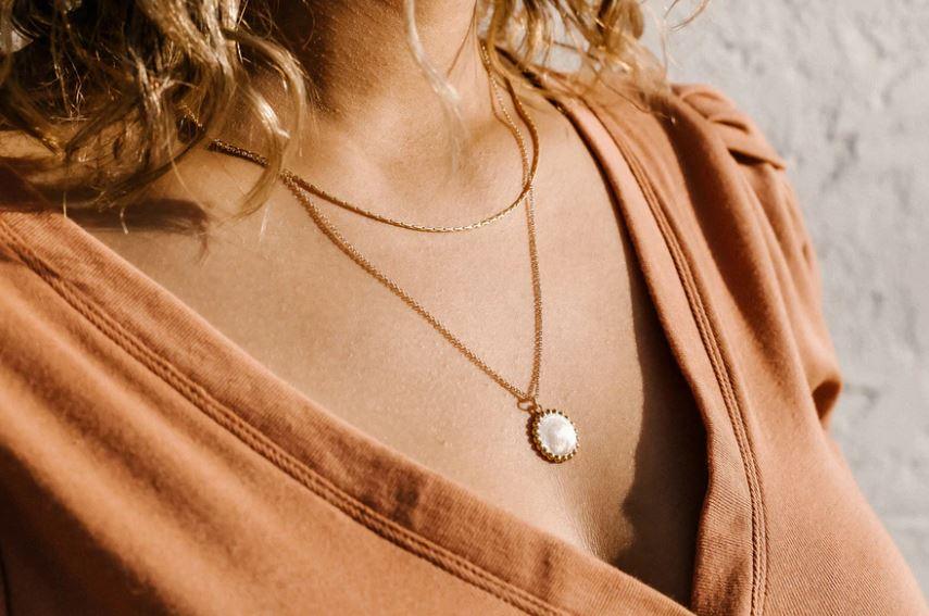 Elizabeth Lyn Zia Snake Chain // gold